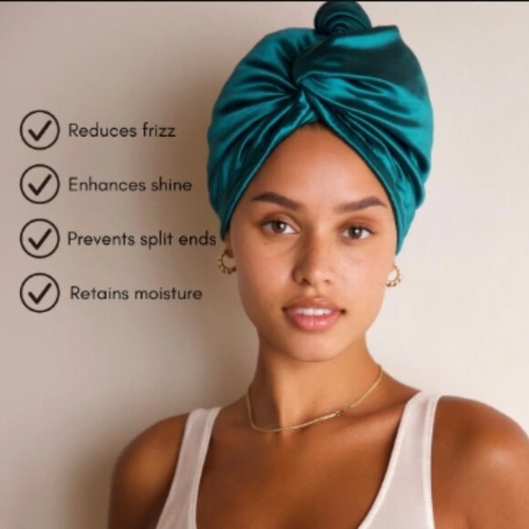 Muaves Emerald Isle All Satin Hair Wrap - Picture 2 of 5